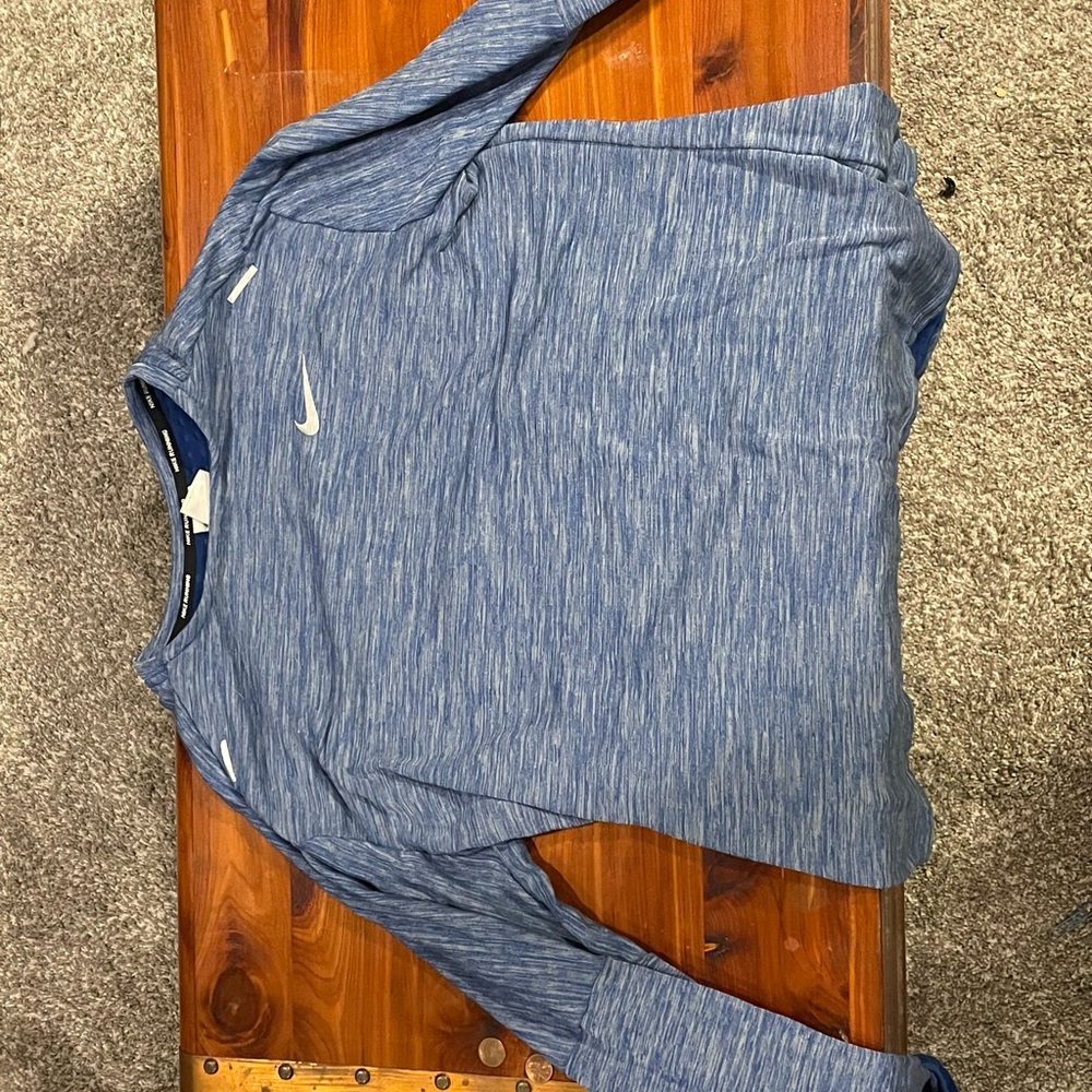 Nike Blue Long Sleeve Shirt